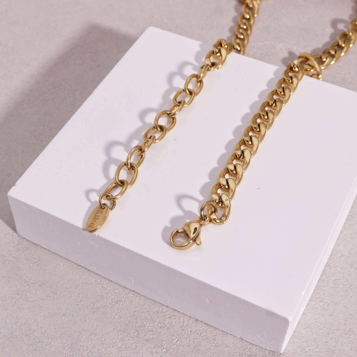 Celestine Mother of Pearl Statement Necklace