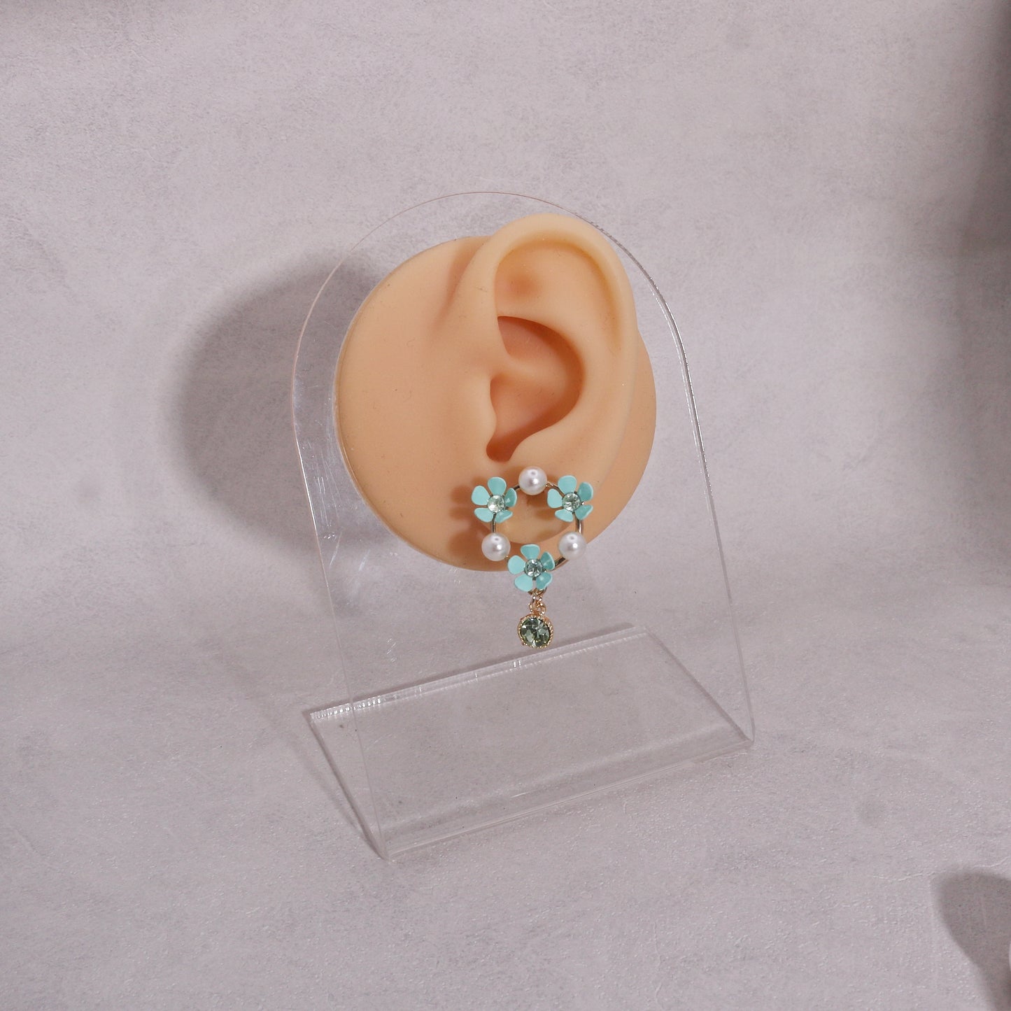 Millet Statement Floral Drop Earrings