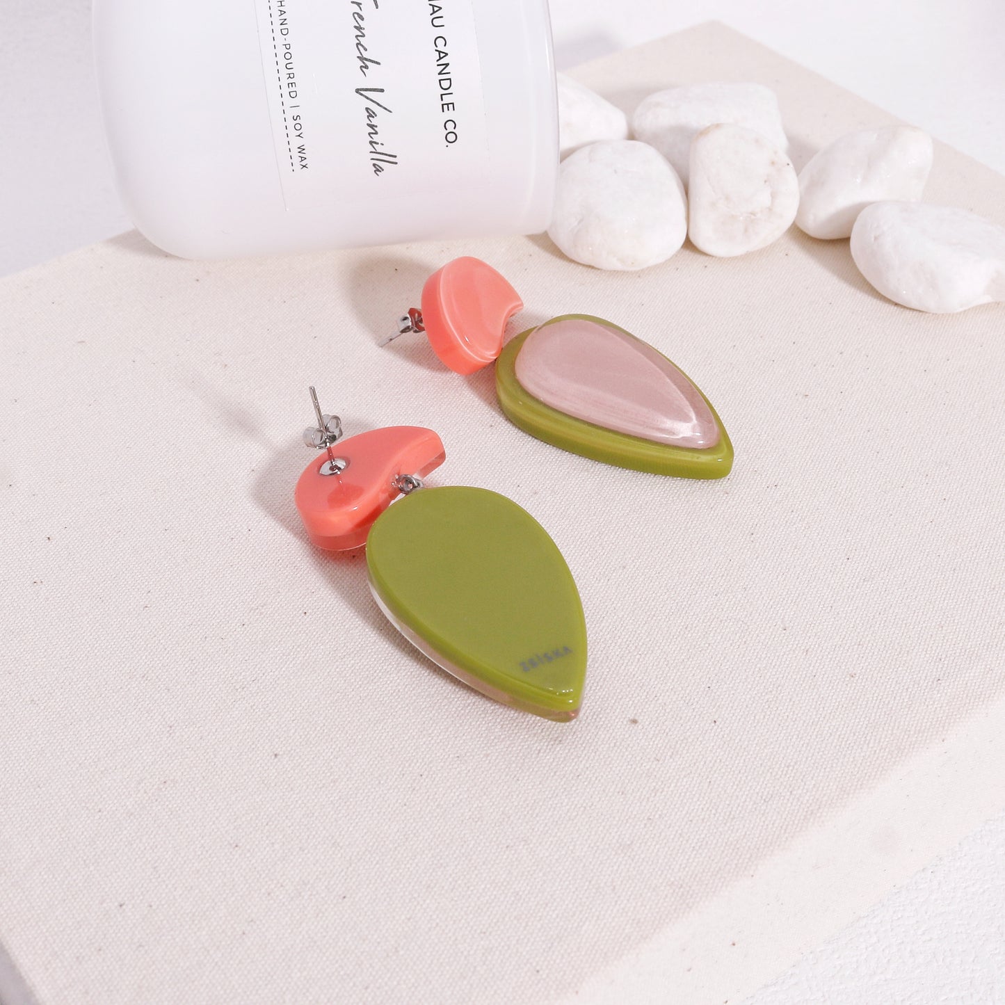 ZSISKA-Mira Statement Drop Earrings