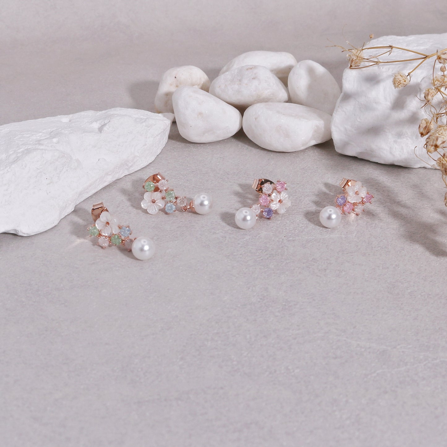 Tressa's Mini Love Floral Drop Earrings