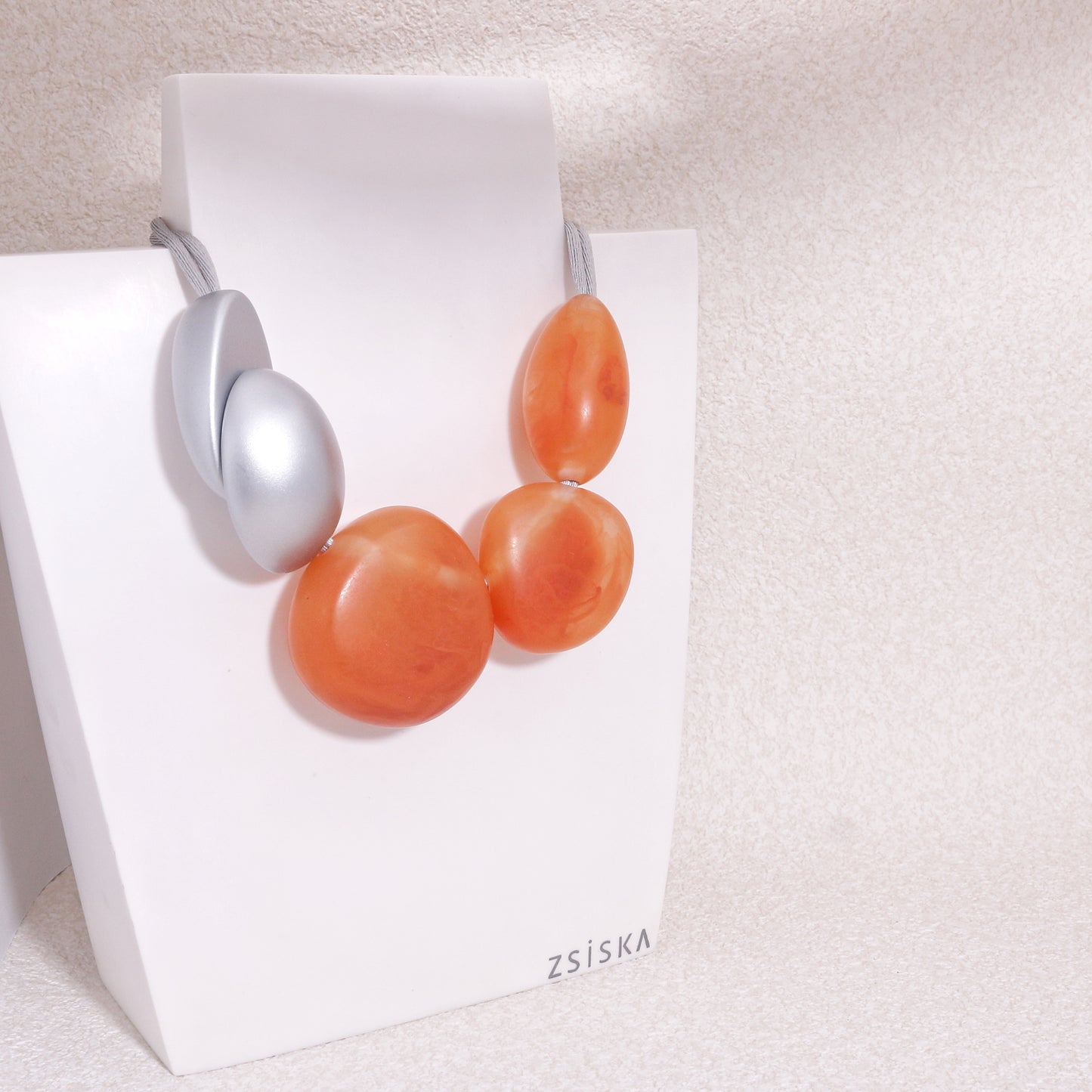 ISLA Tangerine Orange Necklace
