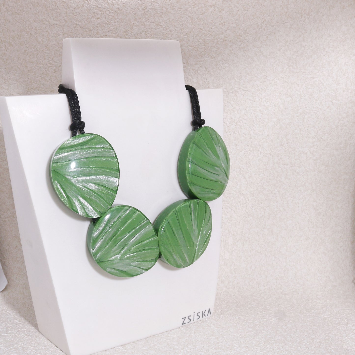 ZSISKA - Eden Lime Green Necklace