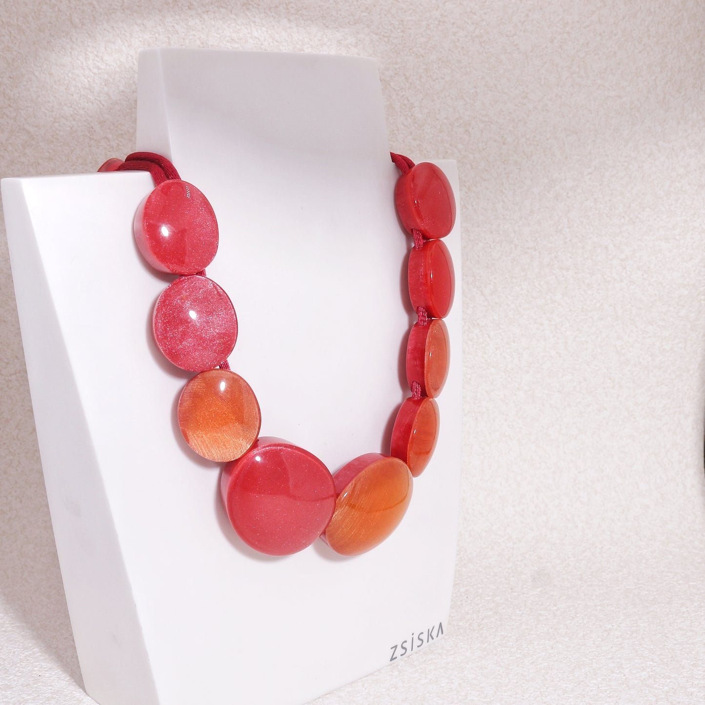Sophia Marbled Full Necklace