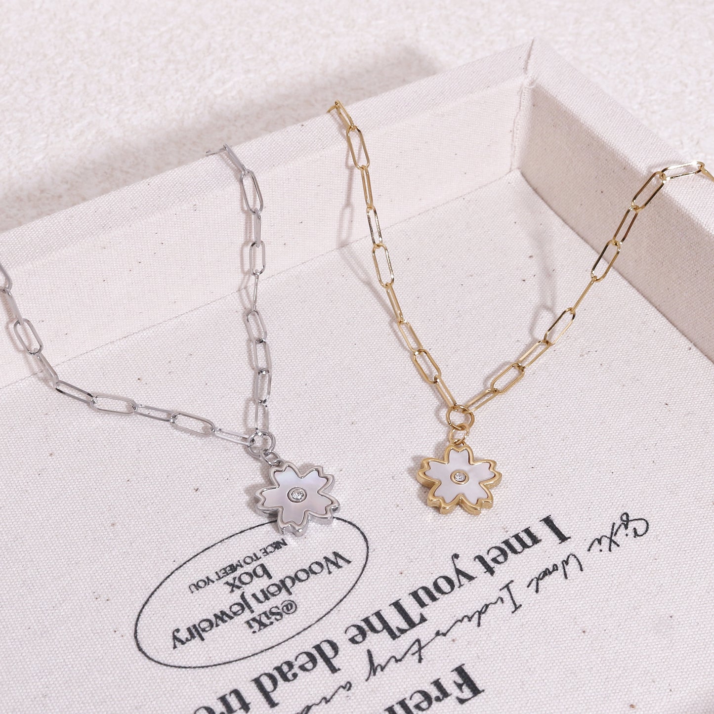 Delilah Delicate Floral Necklace
