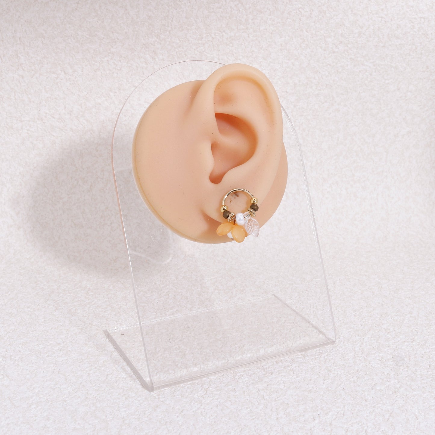 Shia Boho-Chic Floral Drop Earrings