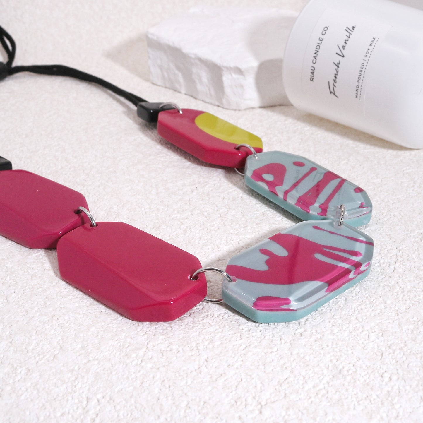 CENTURY Graffiti Art Deco Necklace
