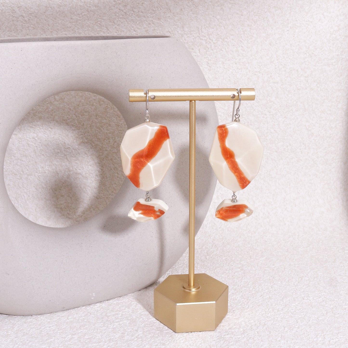 PACAYA Autumn Elegance Statement Earrings
