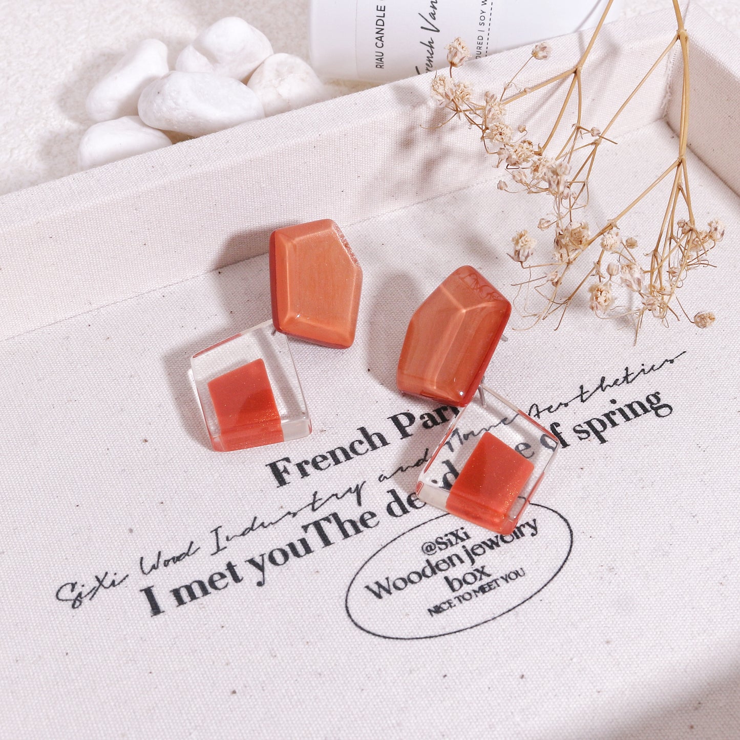 MYSTIQUE Geometric Crystal Drop Earrings