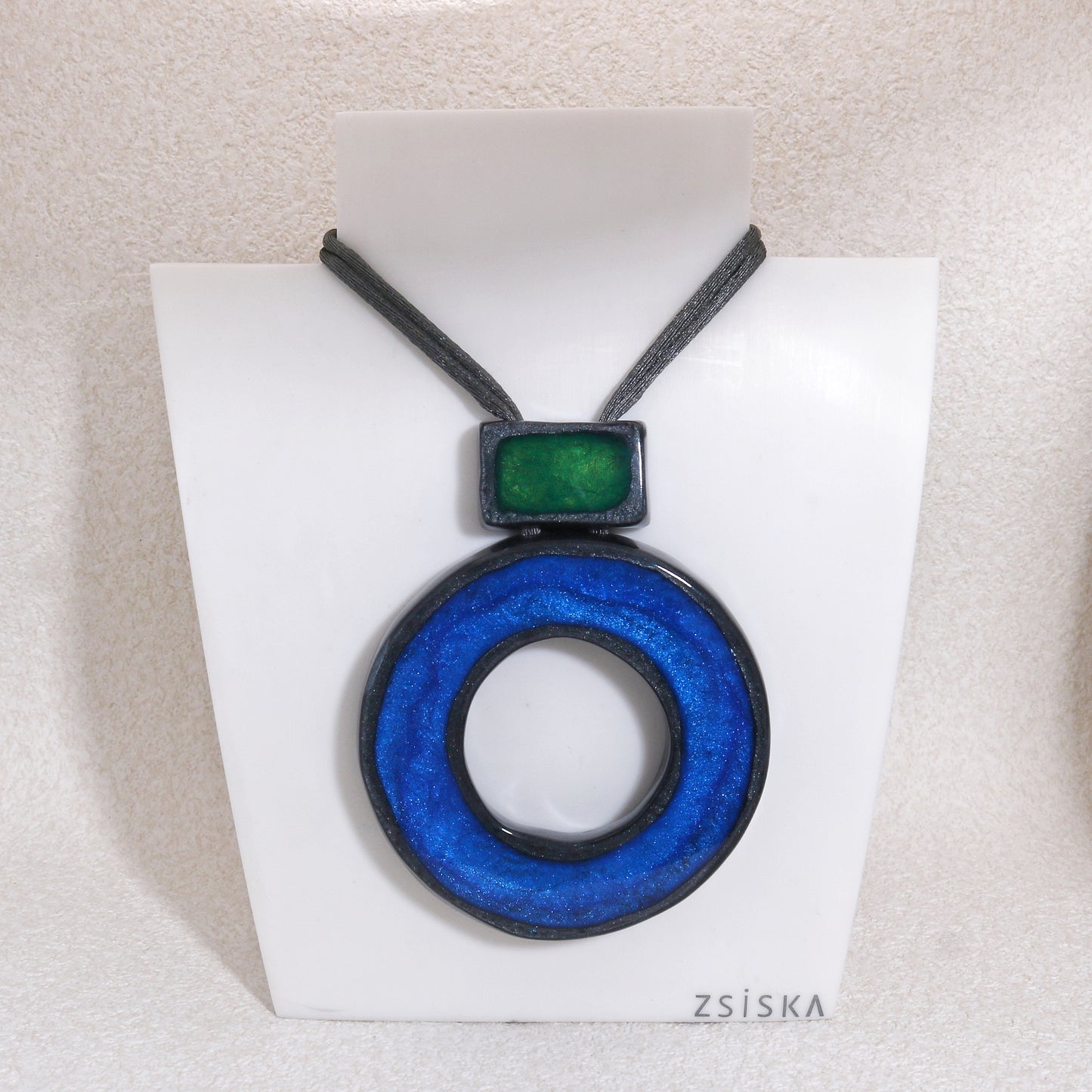 FARA Colored Donut Pendant Large