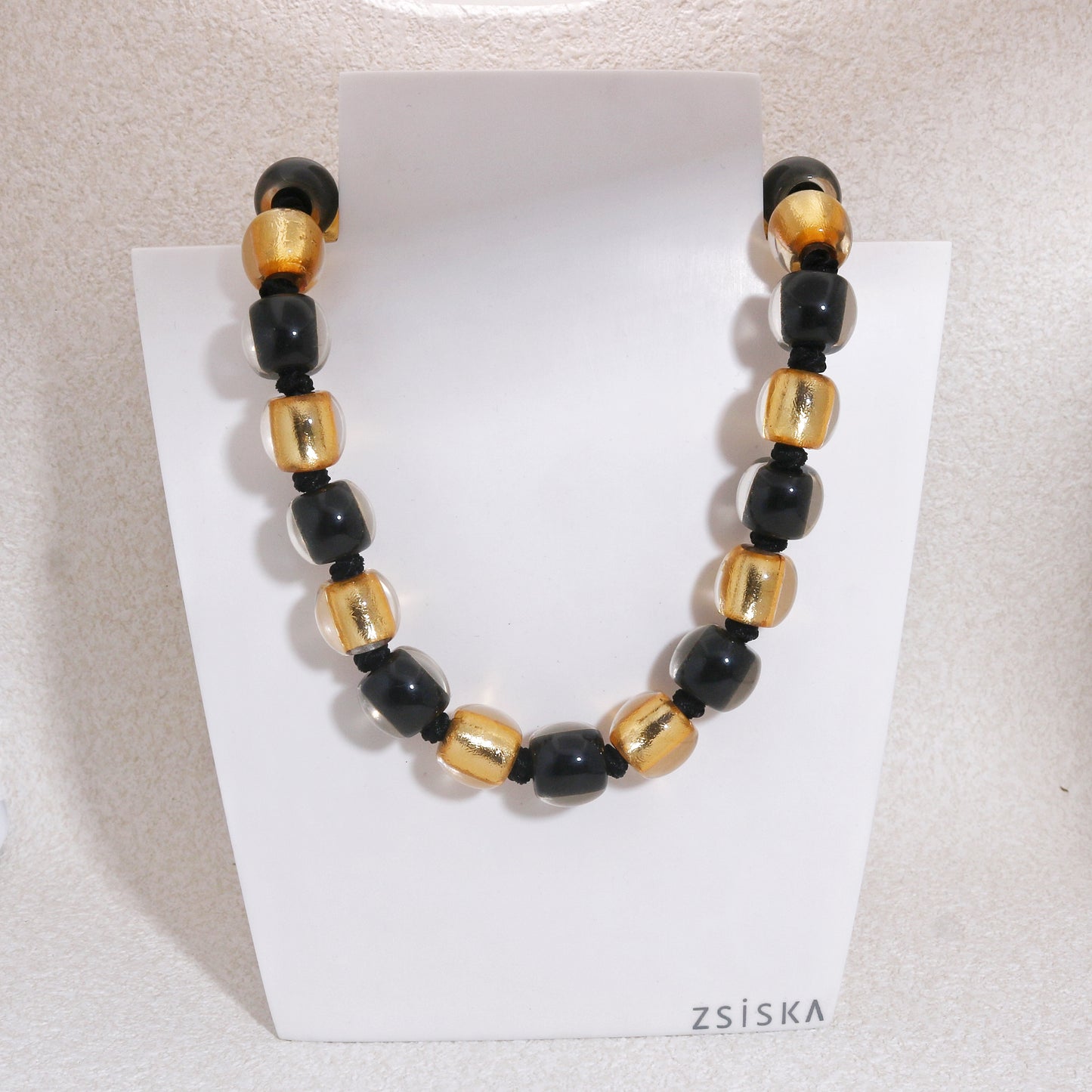 RADIANCE Luxury Gold Foil Glamor Necklace