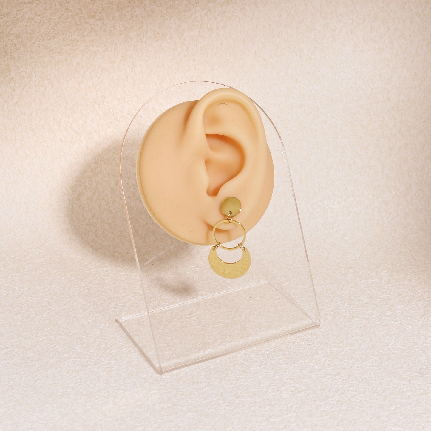 Cassandra Vintage Bohemian Gold Drop Earrings