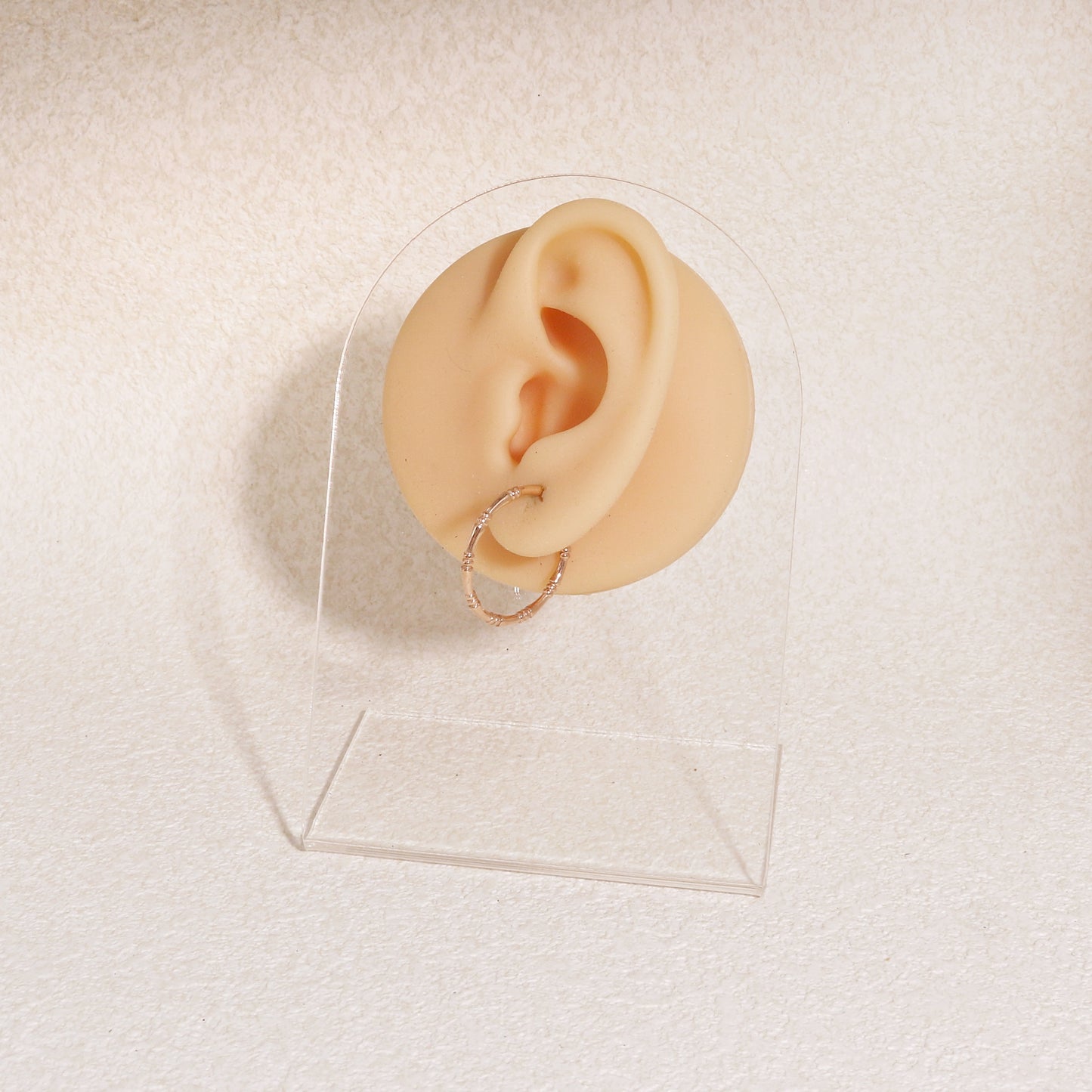 Sophiya Minimalist Beaded Hoop Earrings