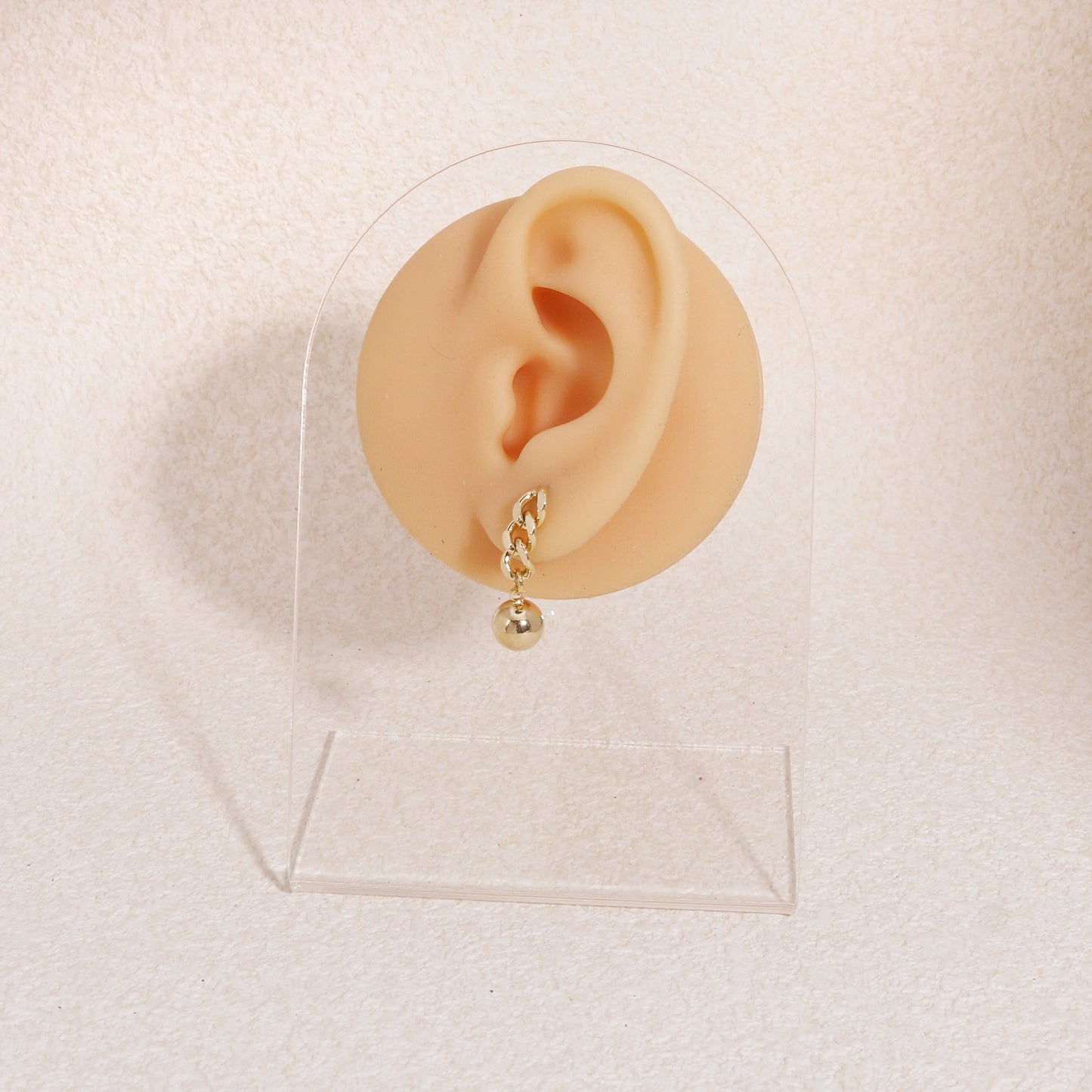 Korinna Asymmetrical Statement Drop Earrings