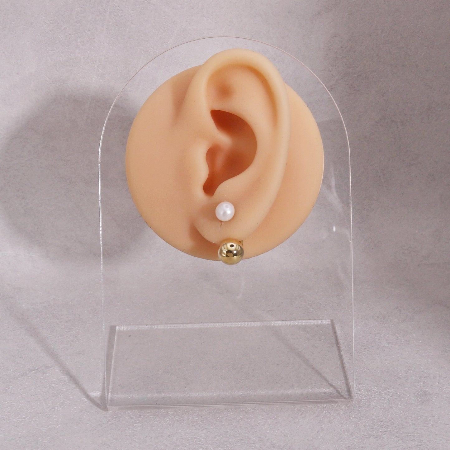 Halle Pearl and Ball Drop Earring Jacket