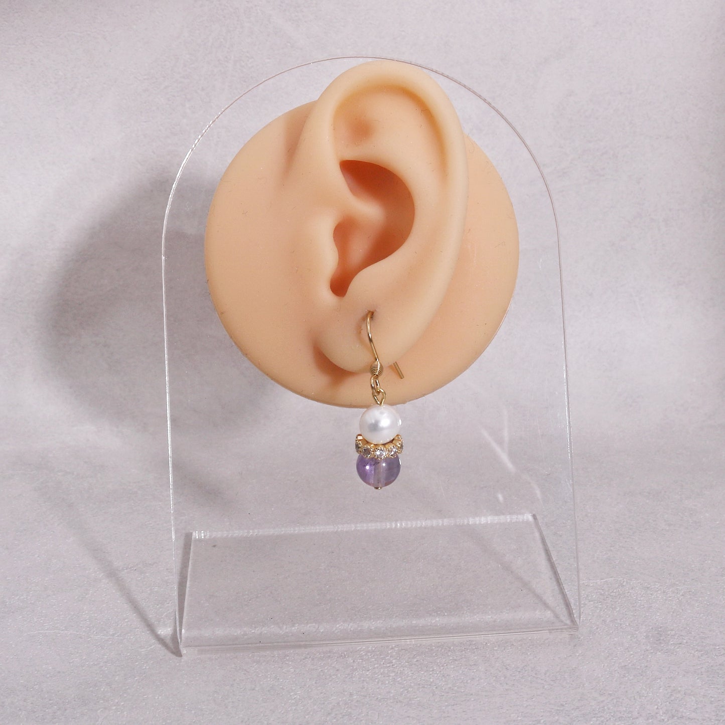 Stoned Essentials No.8 Natural Gem Drop Earrings