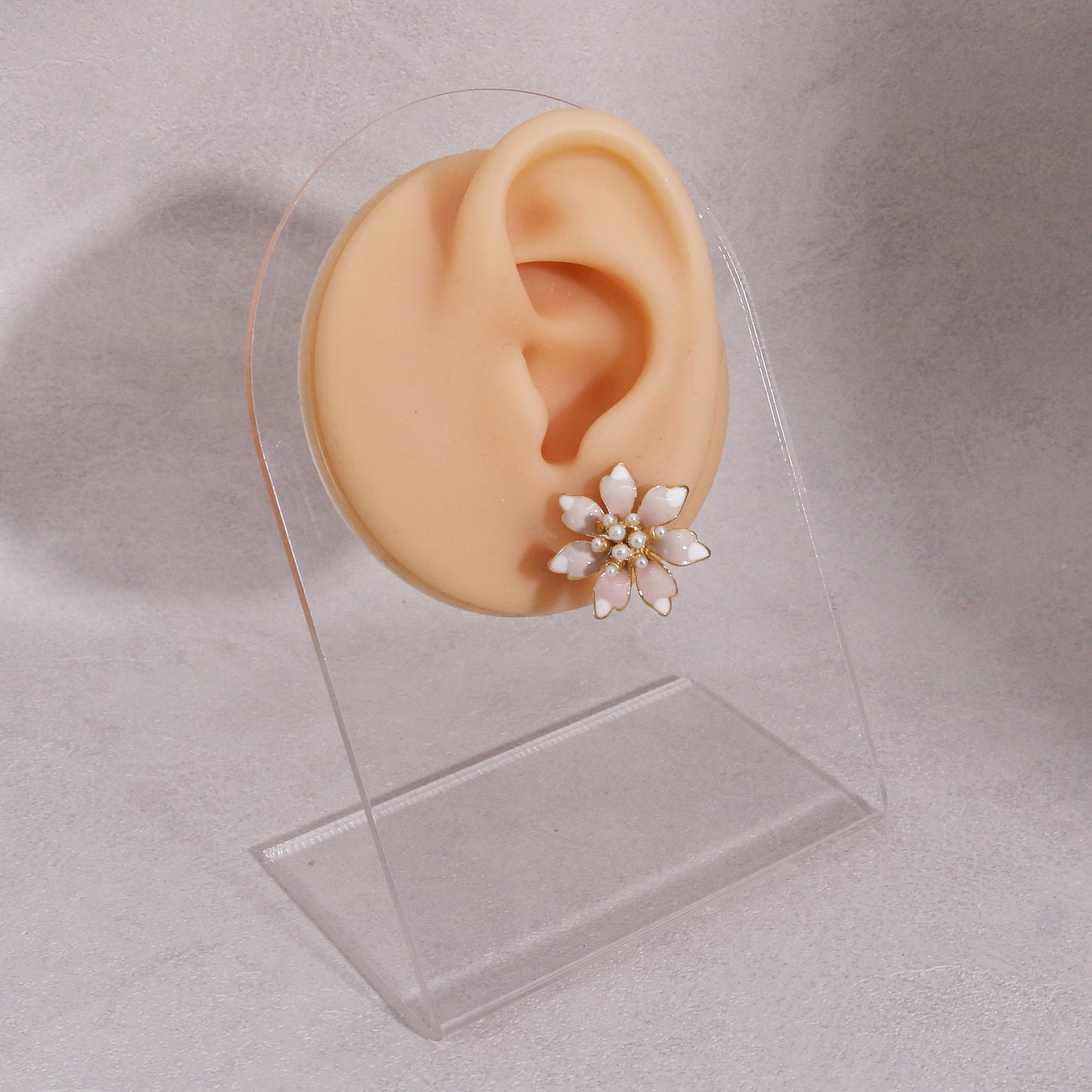 Eva Floral Statement Handcraft Stud Earrings