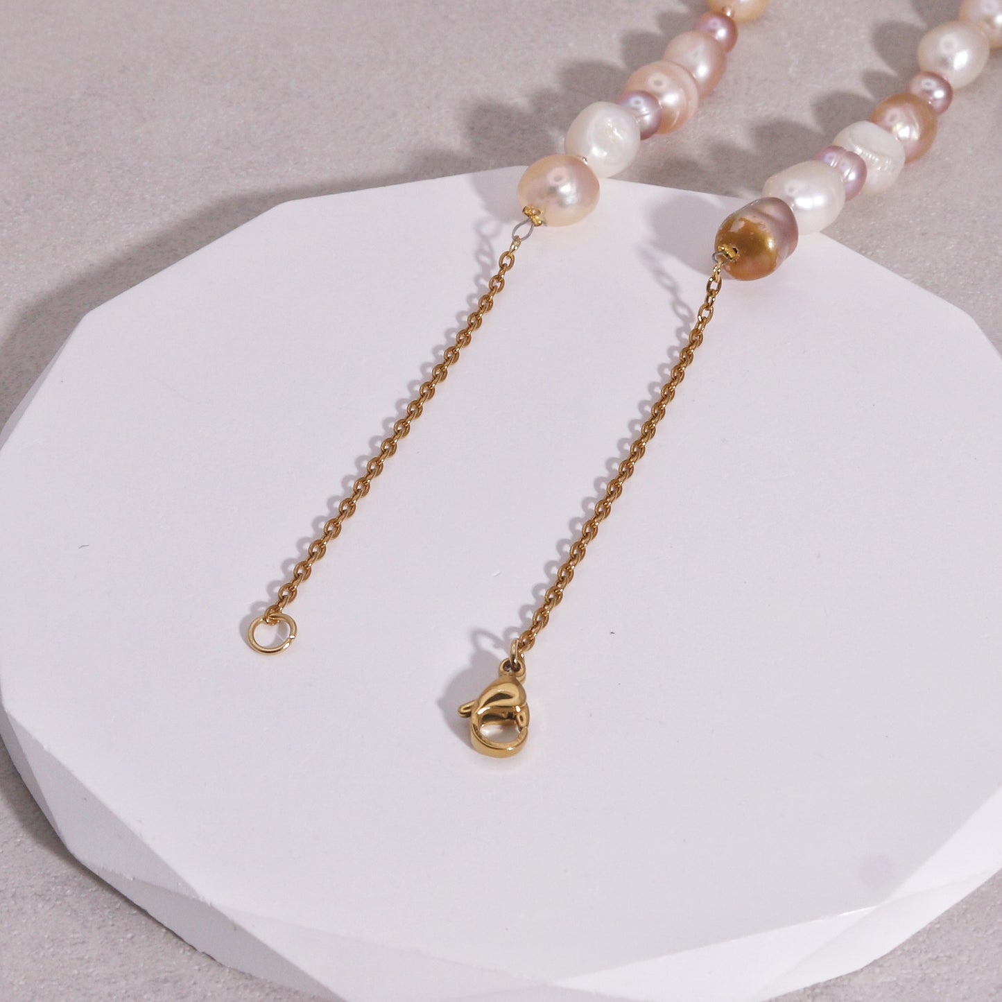 Paula Baroque Freshwater Pearl Handmade Necklace