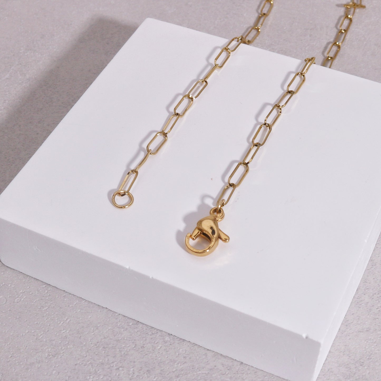 Adelia Bumble Bee Gold Steel Necklace
