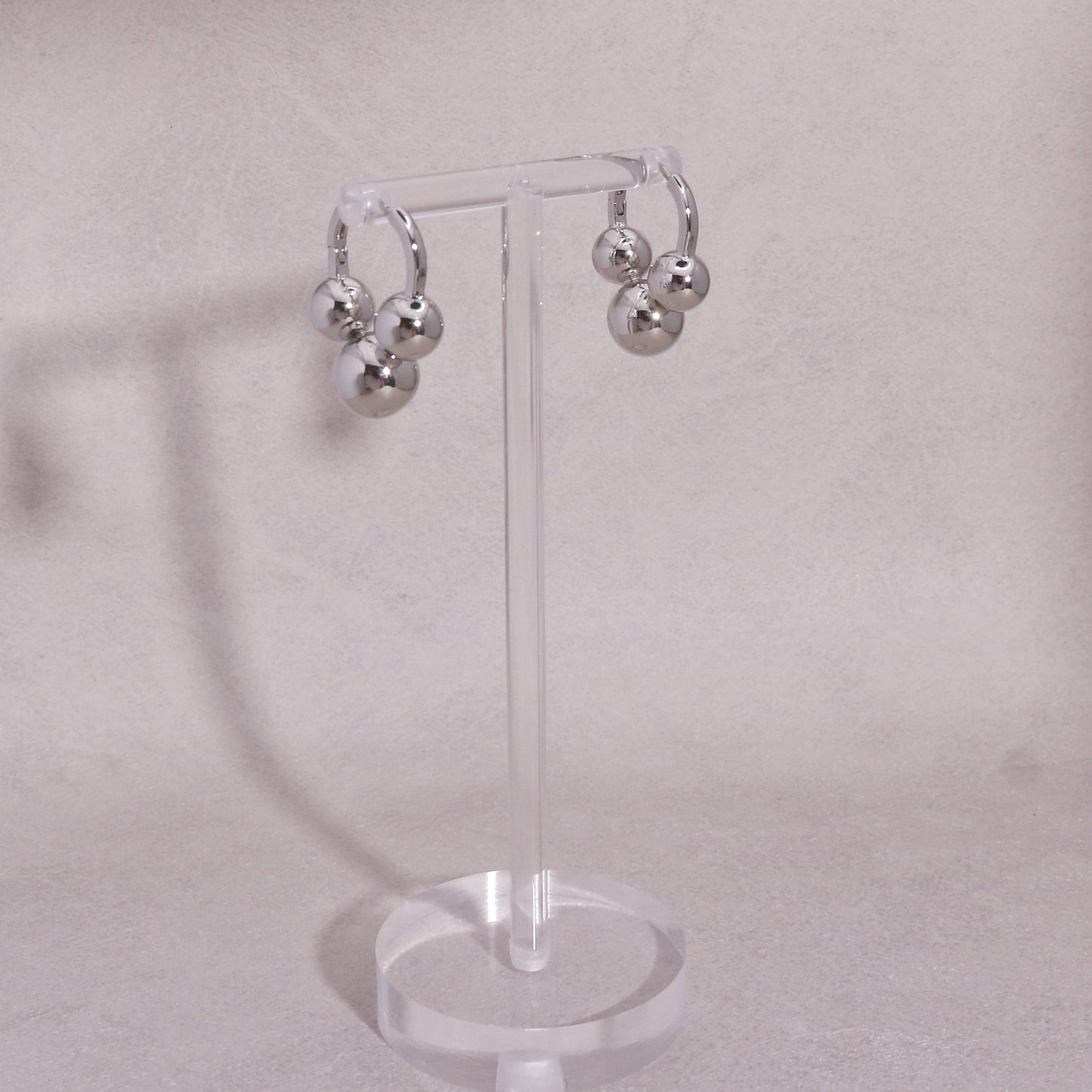 Evelynn Spherical Globe Hoop Earrings