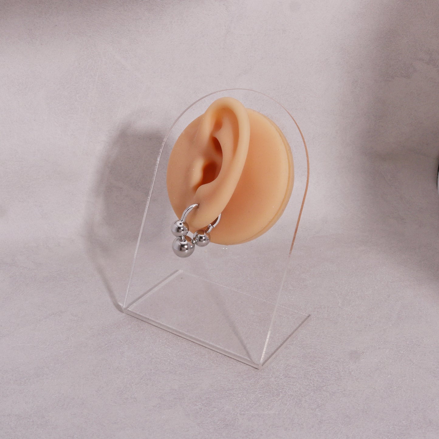 Evelynn Spherical Globe Hoop Earrings