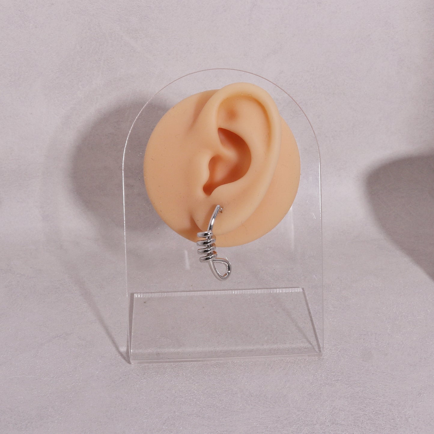 Piper Metallic Twisted Rope Drop Earrings