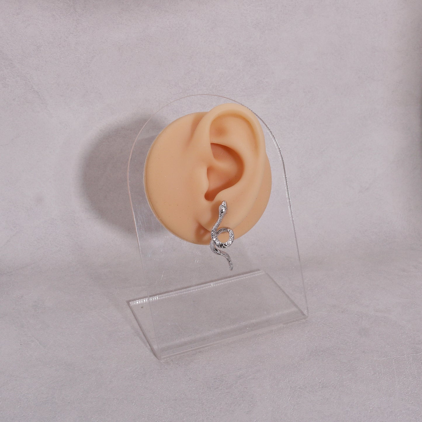 Cassidy Metal Snake Drop Earrings