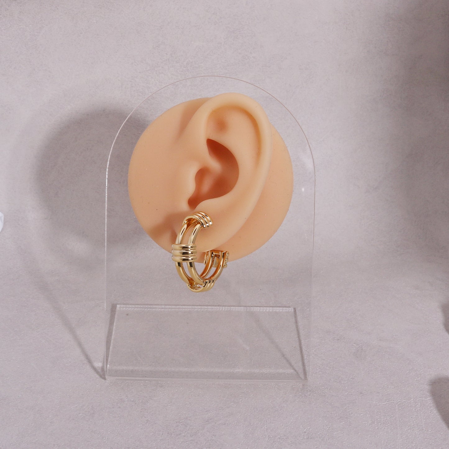 Layla Estate Styled Statement Hoop Earrings
