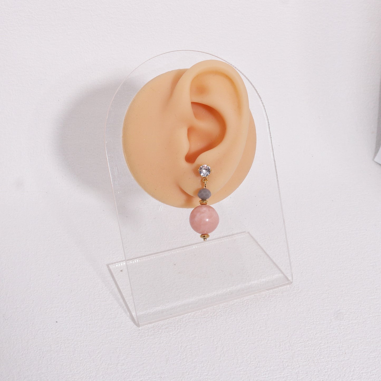 Shiloh Handwired Beaded Gem Drop Earrings