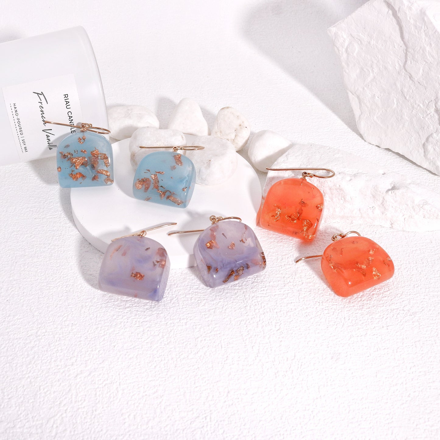 AVA Candy Gem Drop Earrings