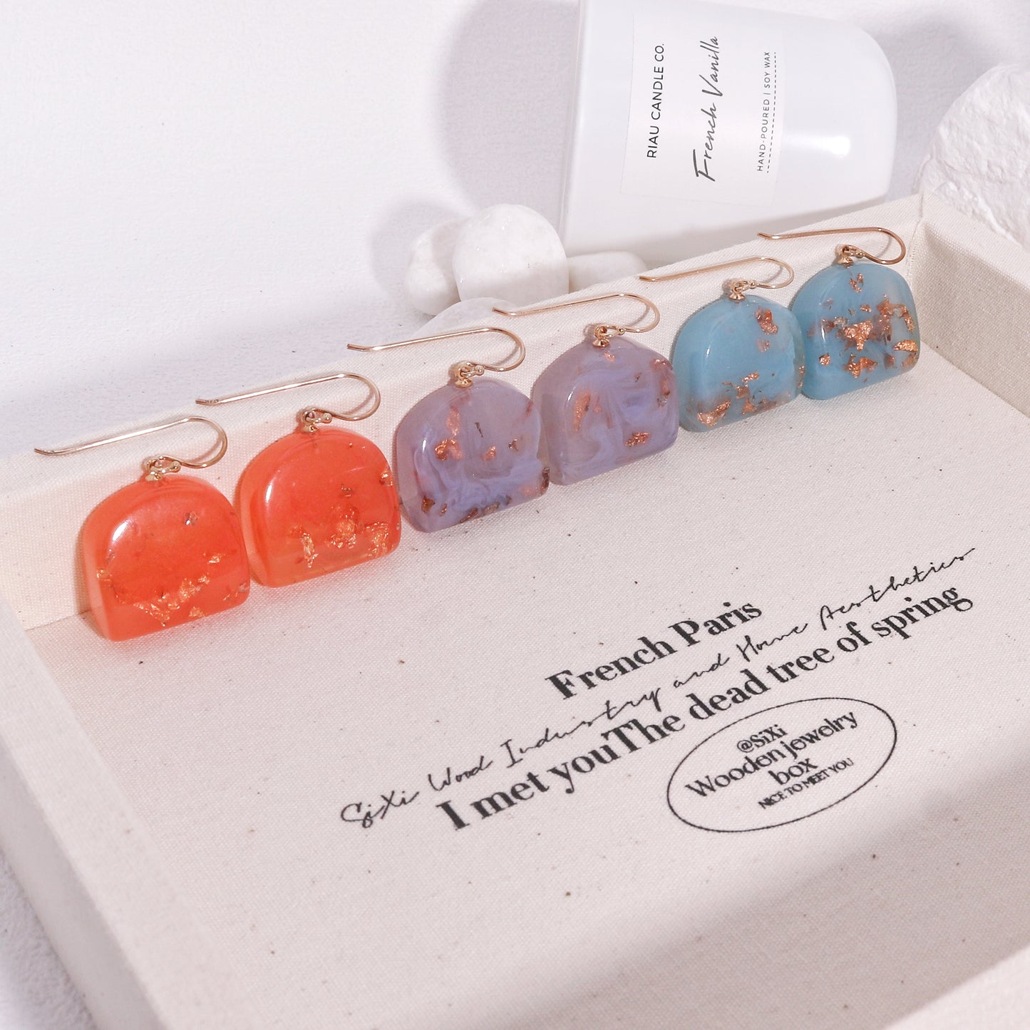 AVA Candy Gem Drop Earrings