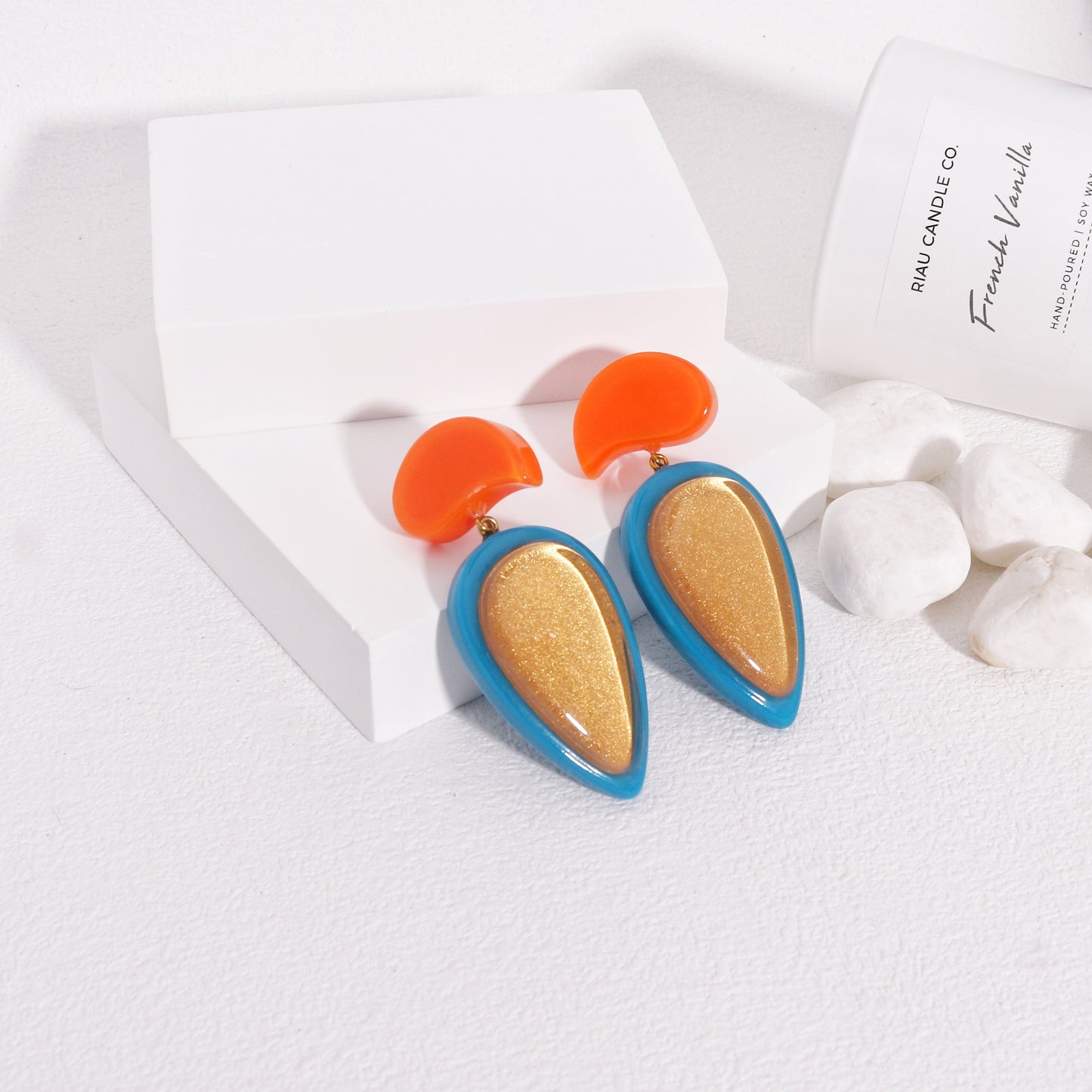 ZSISKA-Mira Statement Drop Earrings