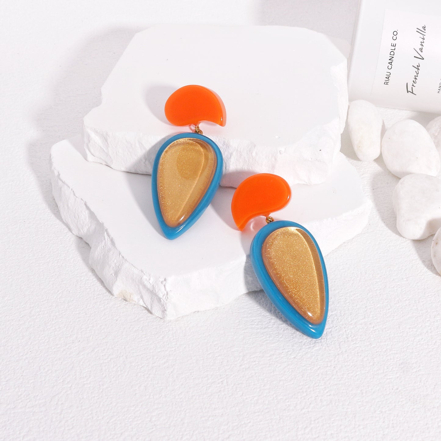 ZSISKA-Mira Statement Drop Earrings