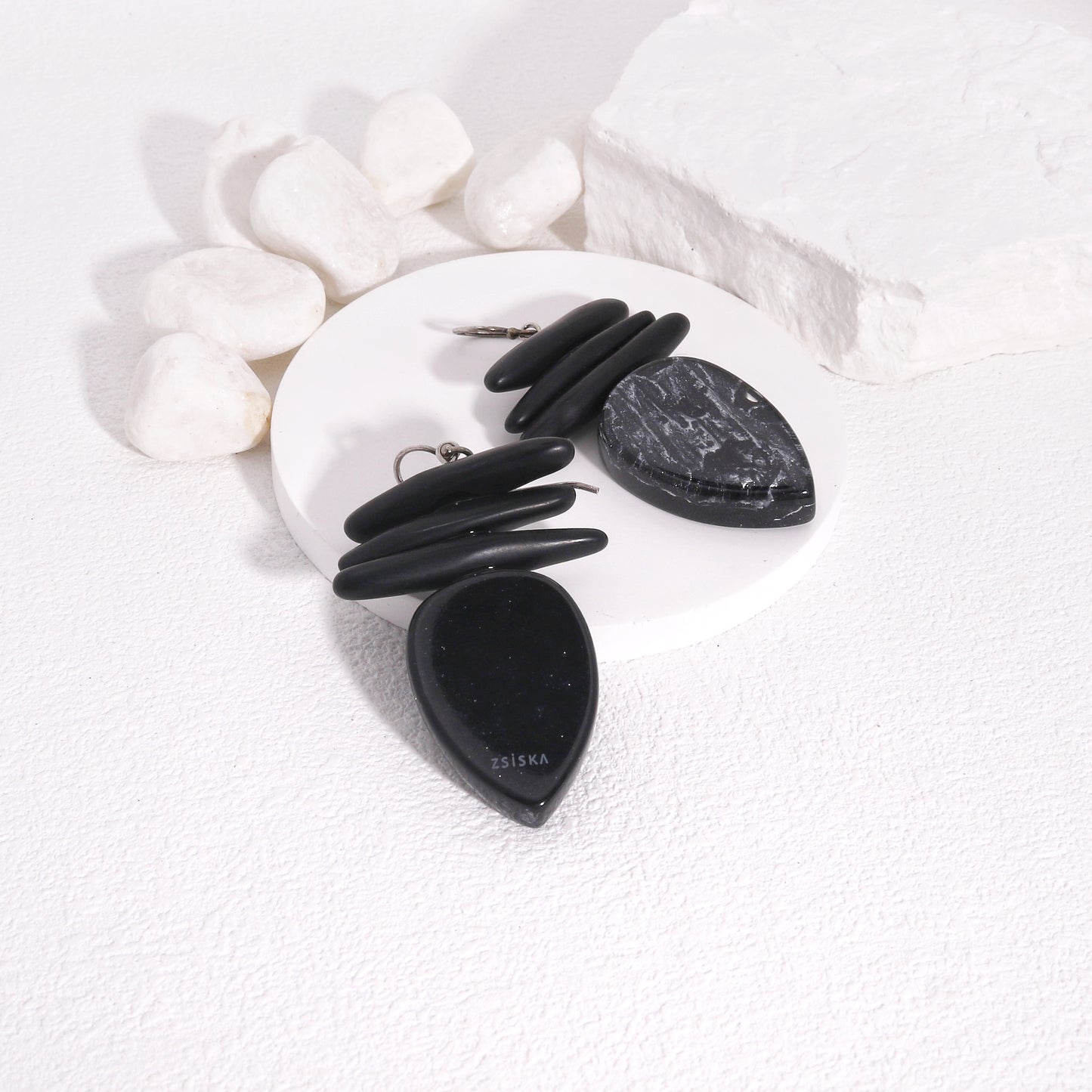ZSISKA -Cedar Statement Drop Earrings