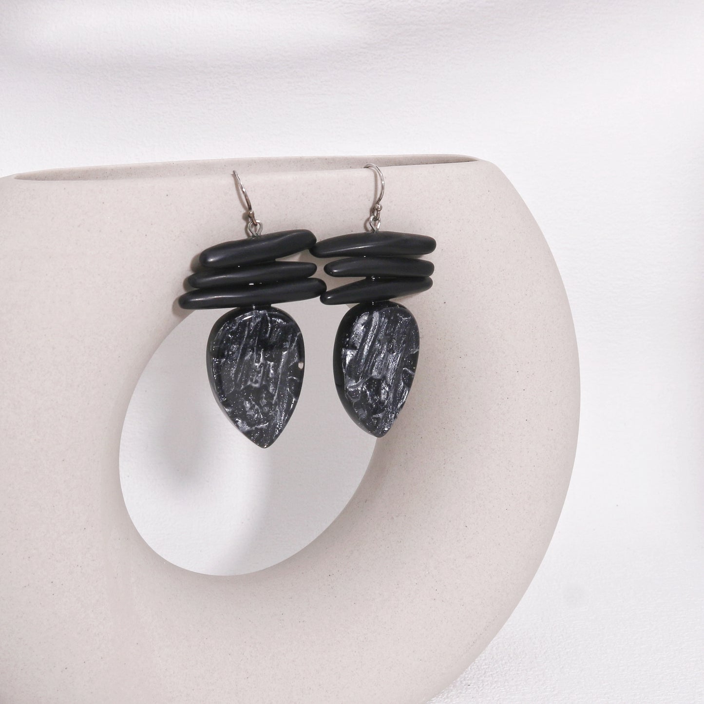 ZSISKA -Cedar Statement Drop Earrings
