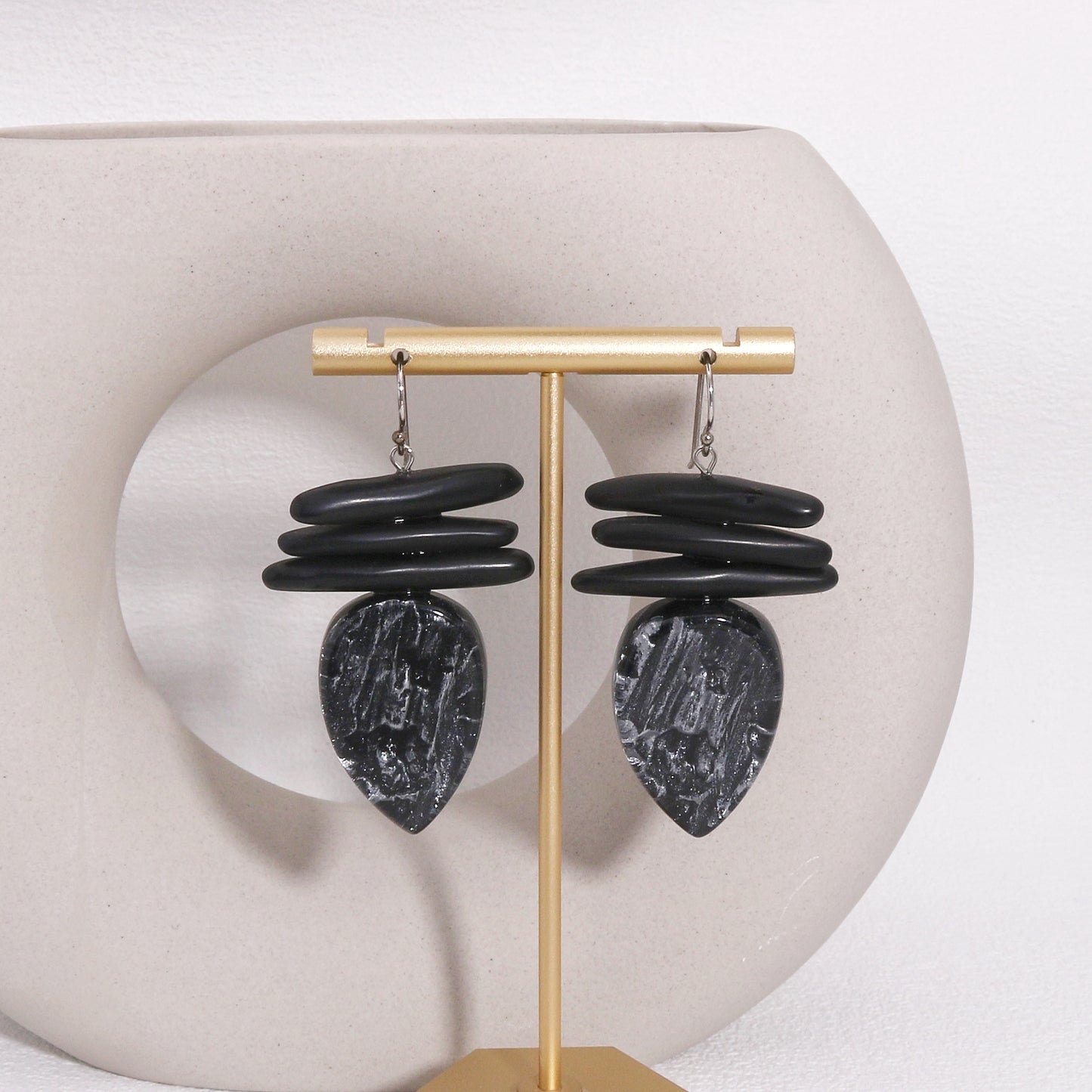 ZSISKA -Cedar Statement Drop Earrings