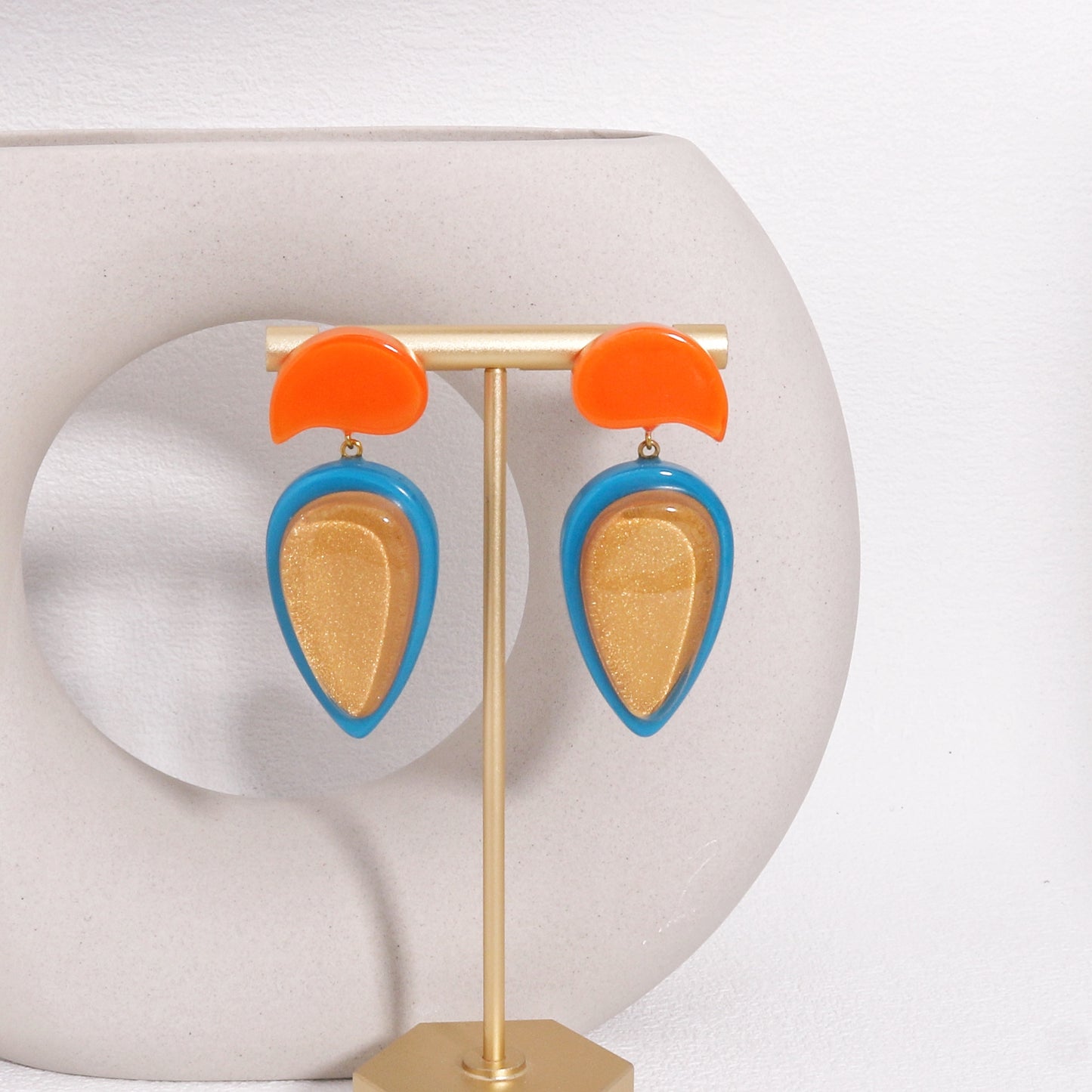 ZSISKA-Mira Statement Drop Earrings