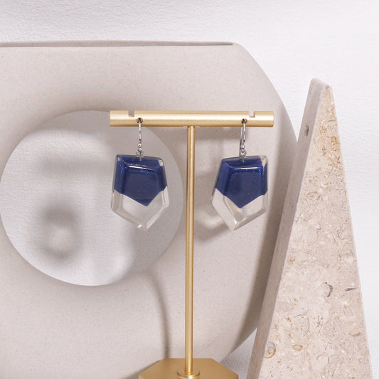ZSISKA -Mystique Midnight Blue Drop Earrings
