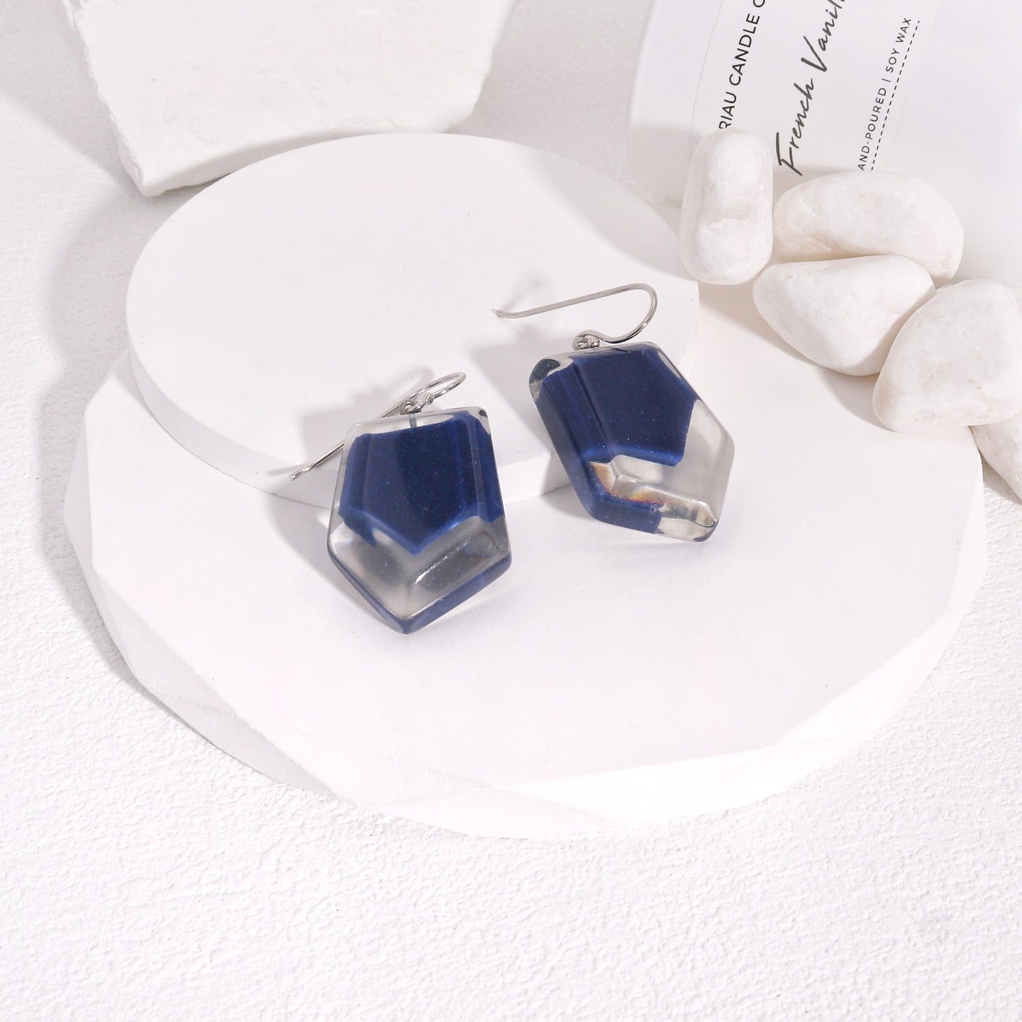 ZSISKA -Mystique Midnight Blue Drop Earrings