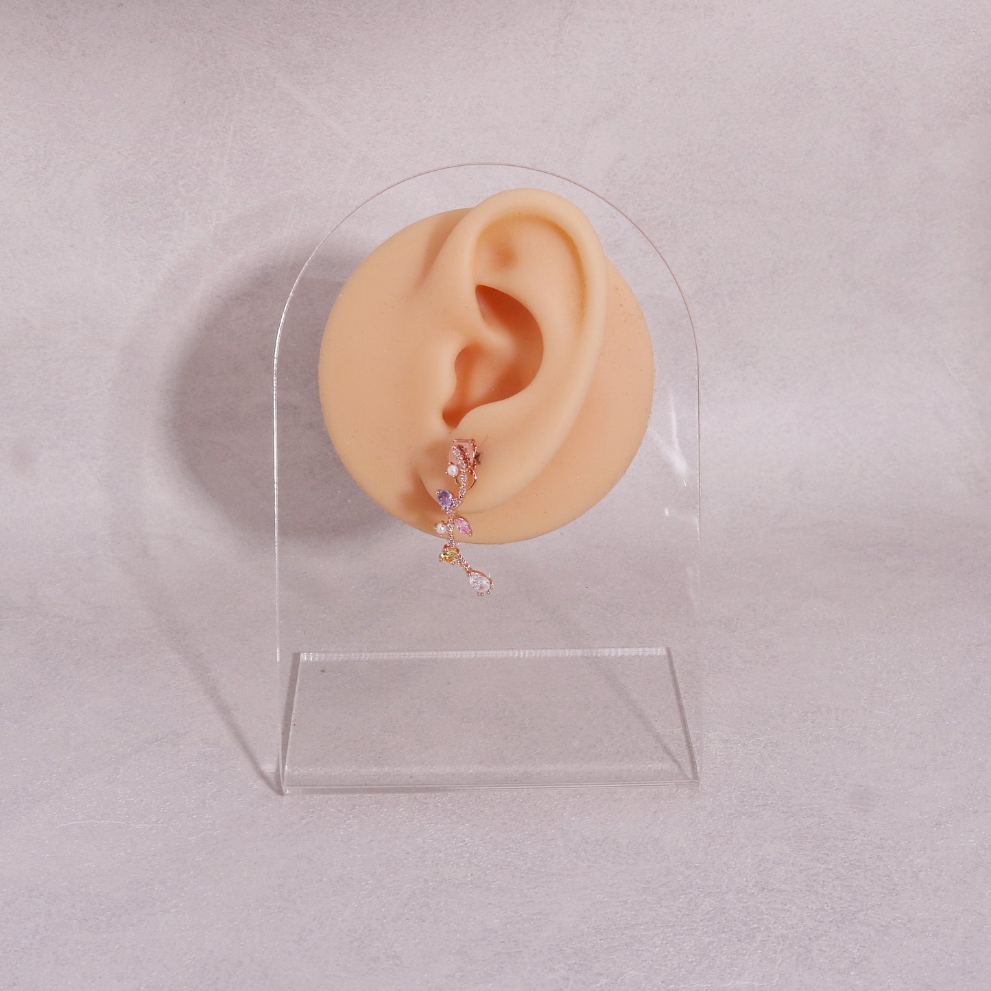 Jacqueline Crystal Waterfall Earring Jacket