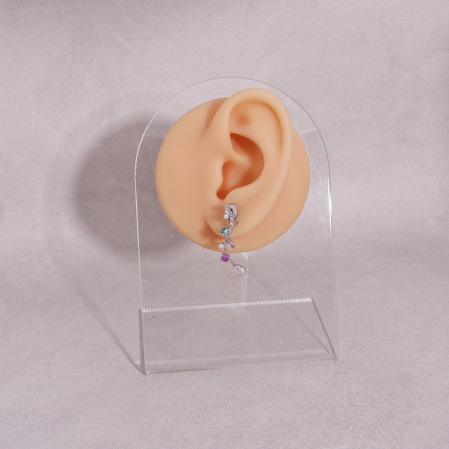 Jacqueline Crystal Waterfall Earring Jacket