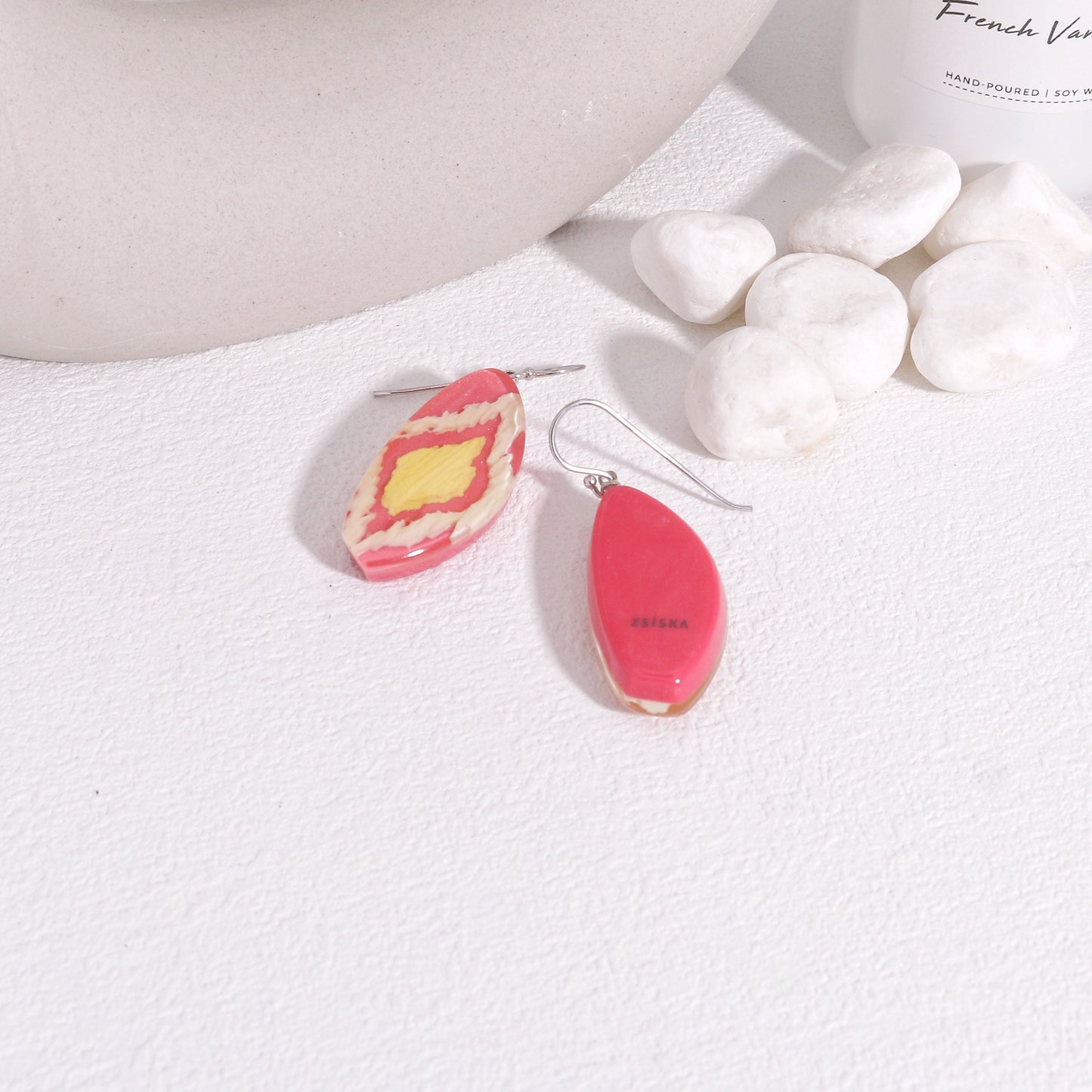 ANDA Solitaire Drop Earrings