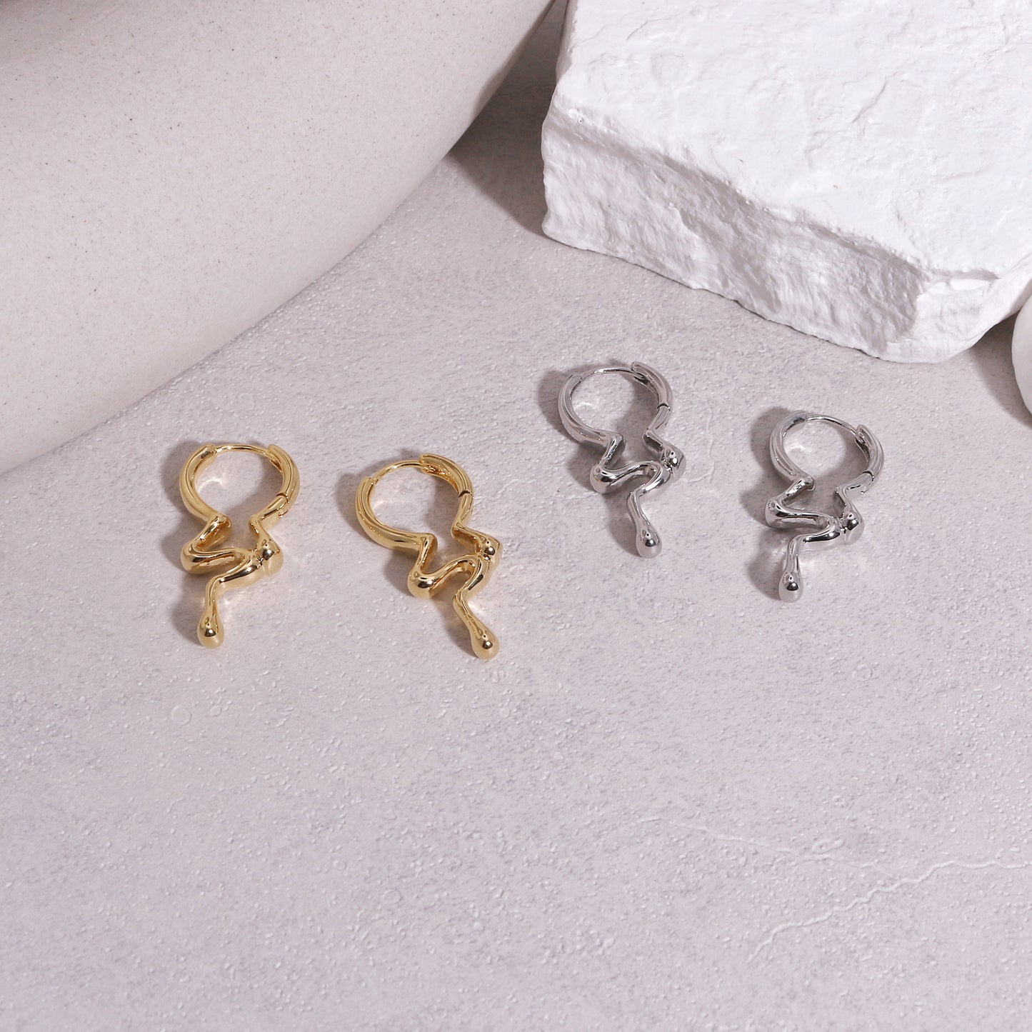 Eliza Fancy Art Drop Earrings