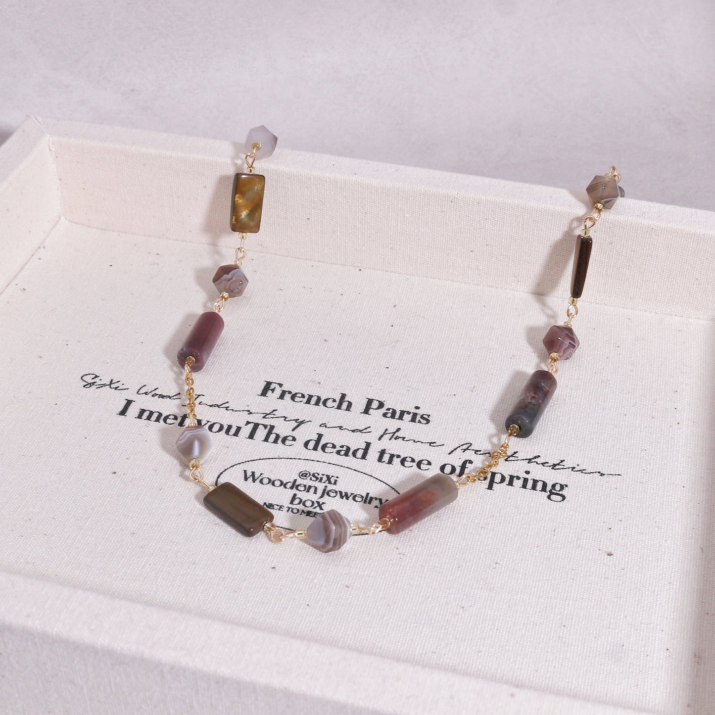 Stoned Essentials Natural Tourmaline Luxury Necklace