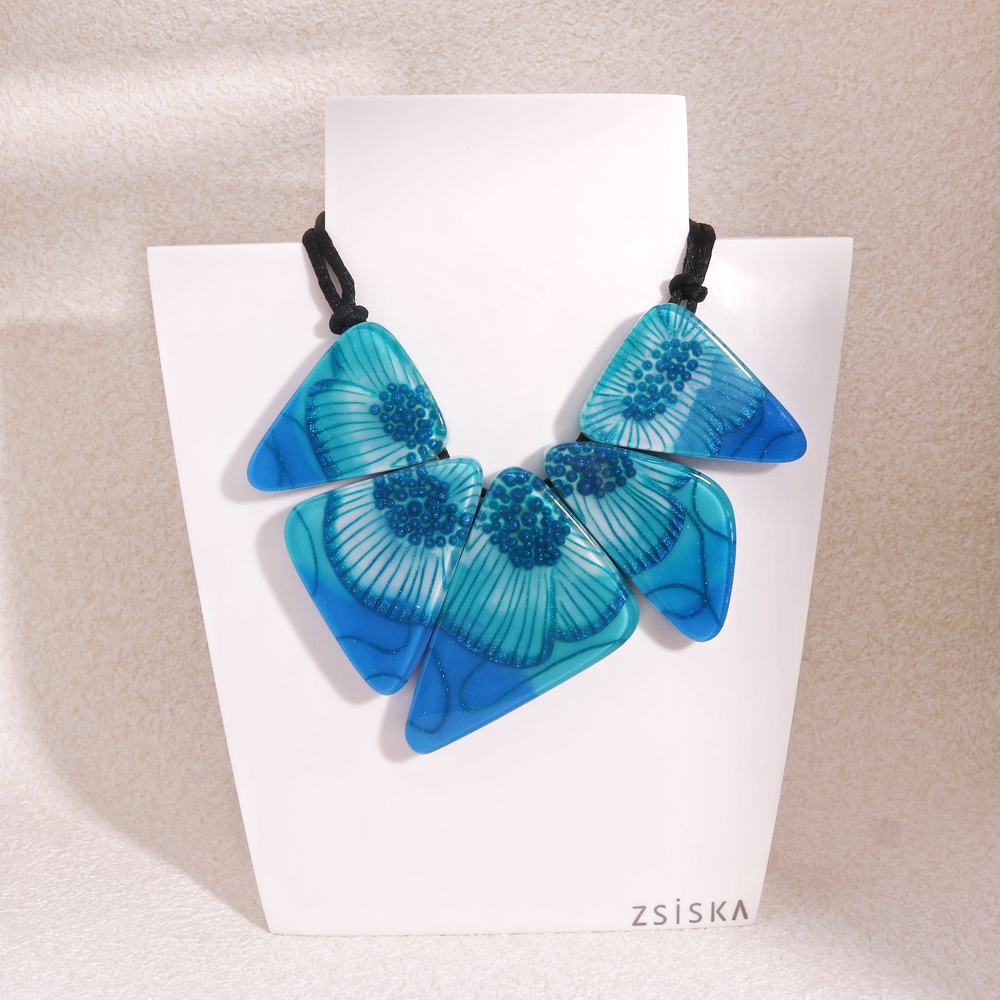 ZSISKA -P.Flora Blue Necklace