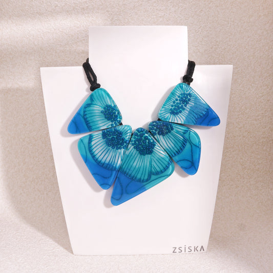 ZSISKA -P.Flora Blue Necklace