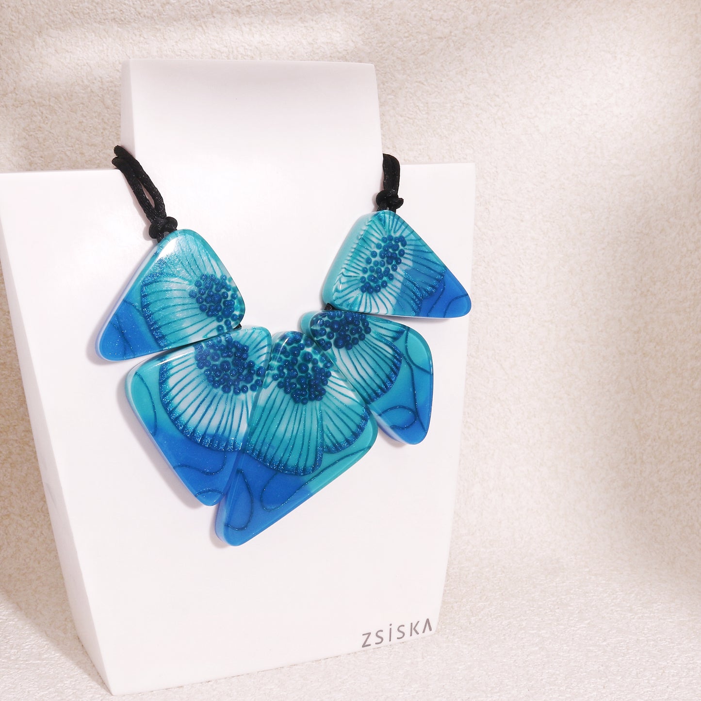 ZSISKA -P.Flora Blue Necklace