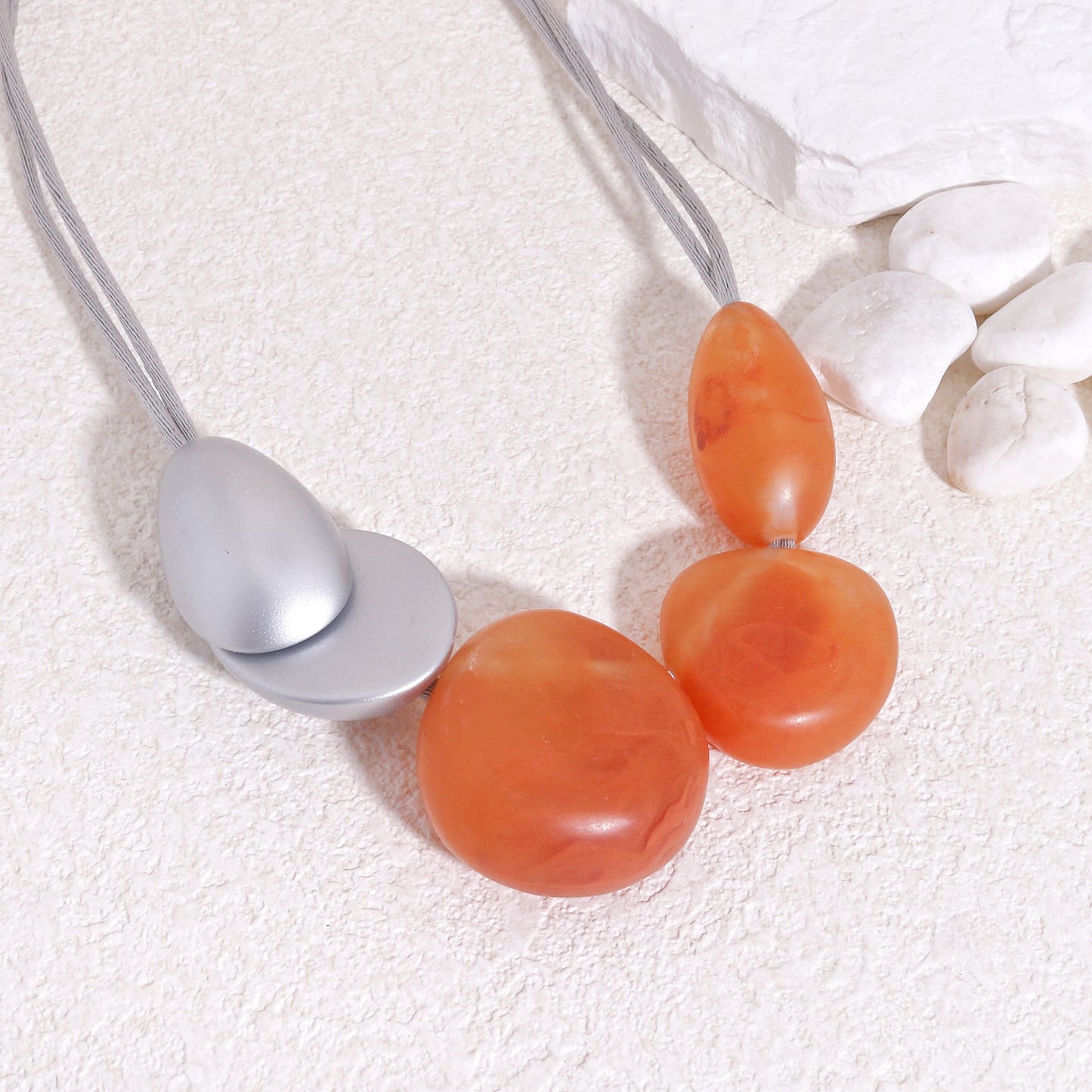 ISLA Tangerine Orange Necklace