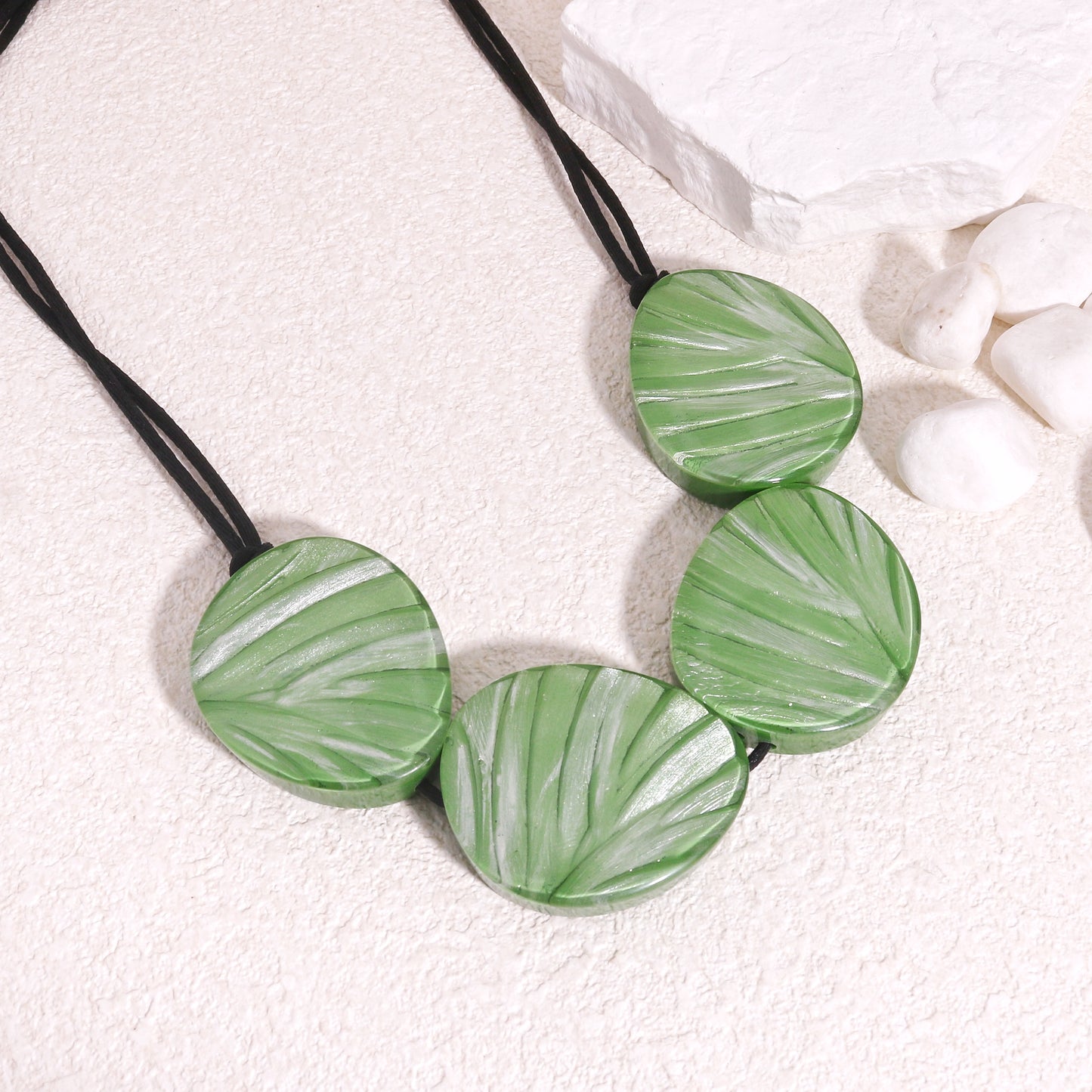 ZSISKA - Eden Lime Green Necklace