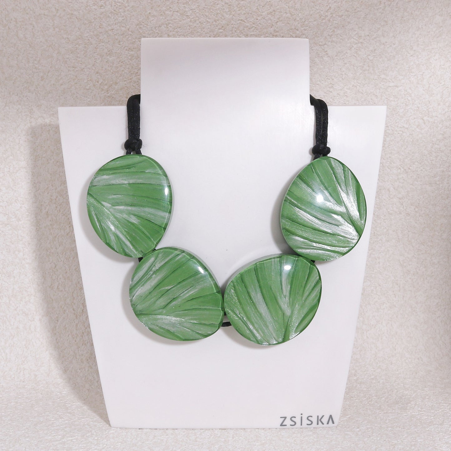 ZSISKA - Eden Lime Green Necklace