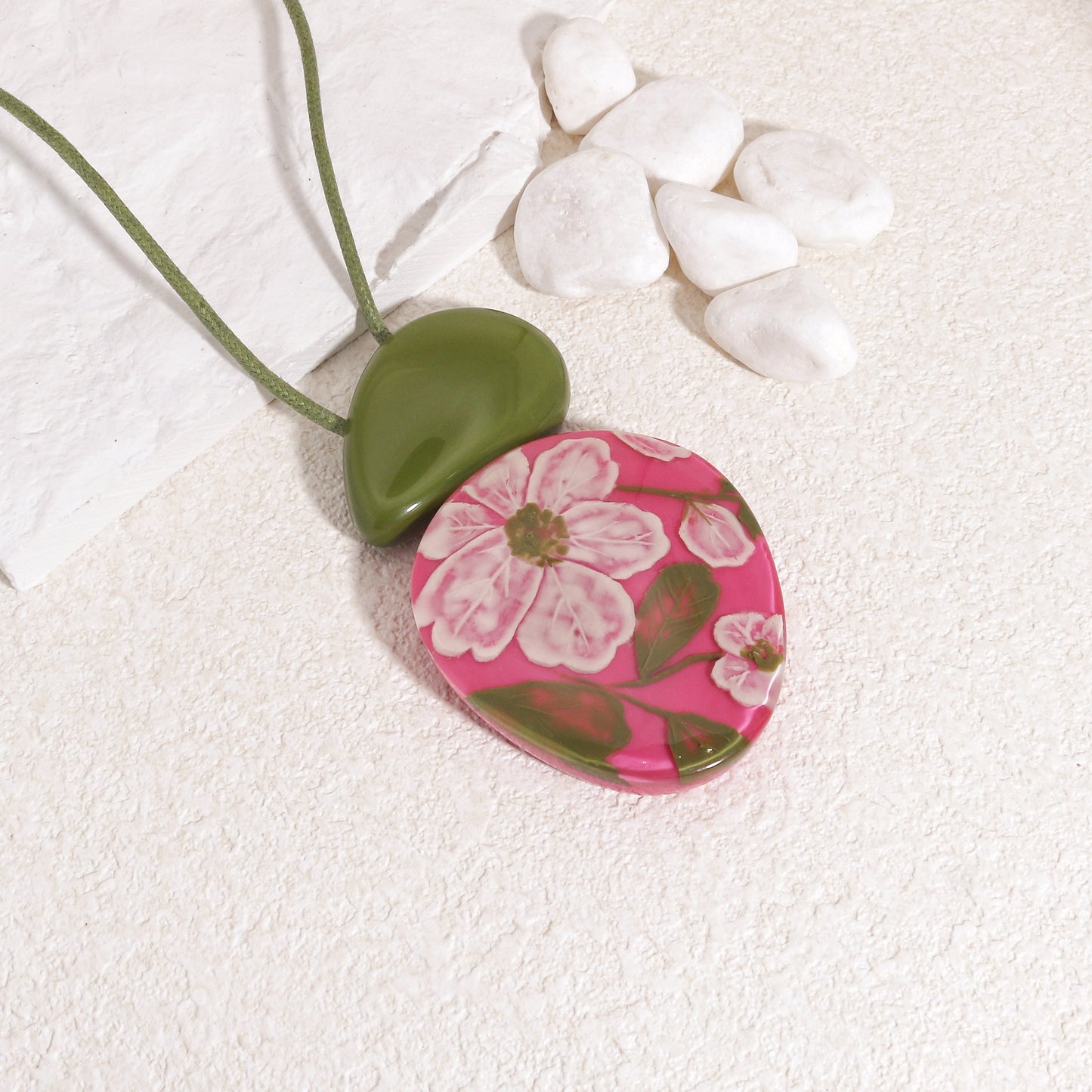 NELL Floral Pendant Necklace